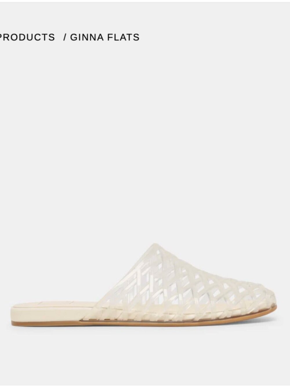 Ginna Flats Crystal Jelly | Dolce Vita